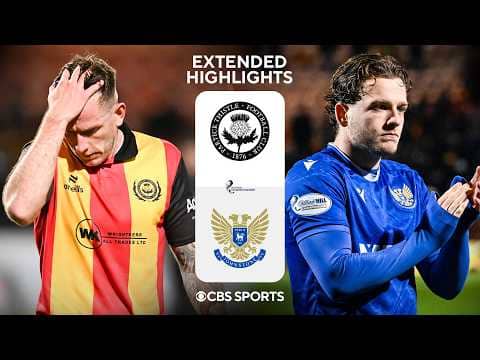Partick Thistle vs. St. Johnstone: Extended Highlights | SPFL | CBS Sports Golazo