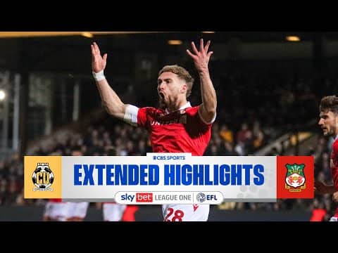 Cambridge United vs. Wrexham: Extended Highlights | EFL League One | CBS Sports Golazo