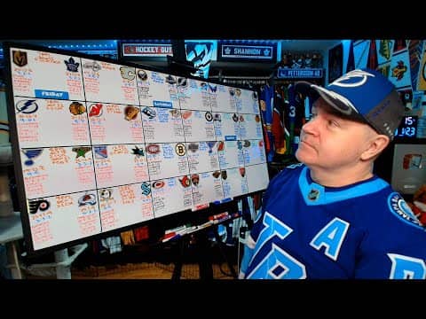 Preview of January 23rd Through 25th NHL Games