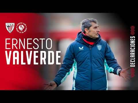 🎙️Ernesto Valverde | pre Athletic Club-Elche CF | LaLiga 2025-26 J25
