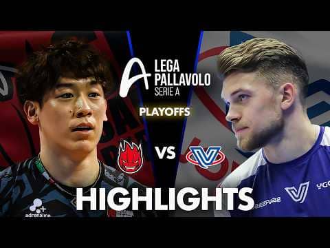 Perugia vs Monza | Highlights | Italian Volleyball League Playoffs 2026 | Game 3