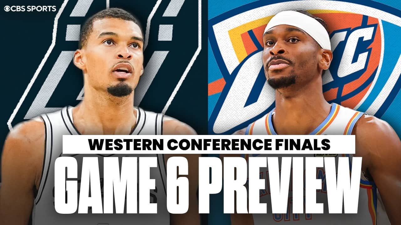 Western Conference Finals Game 6 Preview: Spurs vs. Thunder | Predictions & Picks to Win ✅