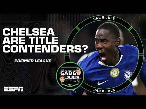 Chelsea vs. Arsenal FULL REACTION! Two-way title race, Caicedo’s red card, Arteta & more! | ESPN FC
