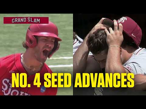 GRAND SLAM powers No. 4 seed St. John's to super regionals