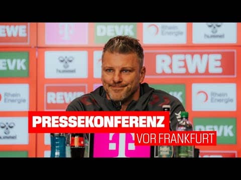 Pressekonferenz vor Frankfurt | 1. FC Köln
