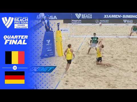 Vercauteren/Van Langendonck vs. Sagstetter, J./Sagstetter, B. - Quart F. | Xiamen 2026 #BeachProTour