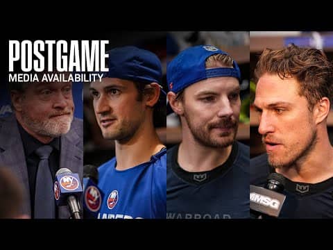 New York Islanders Postgame Availability | NYI vs PHI (11/28/25)