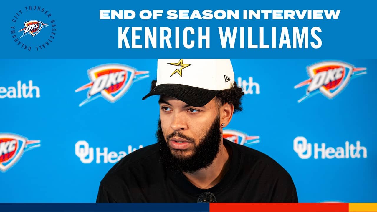 Kenrich Williams | 2025-26 End-of-Season Interviews | OKC Thunder