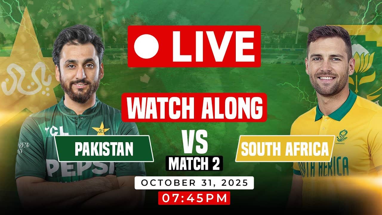 🔴LIVE: Pakistan vs South Africa 3rd T20I | Series Decider! | Live Watch Along