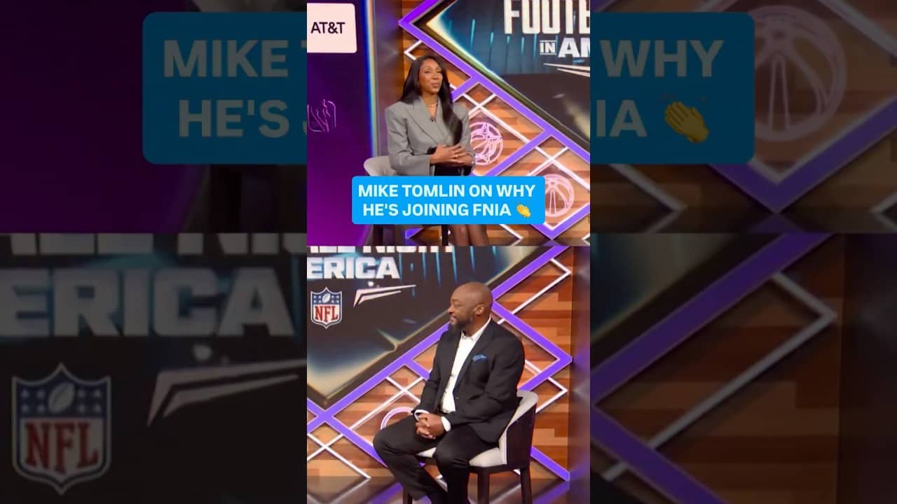 Mike Tomlin on his move to NBC 👀
