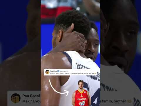🇪🇸 Pau Gasol honors the incredible journey of the Antetokounmpo brothers 🇬🇷👏 #EuroBasket