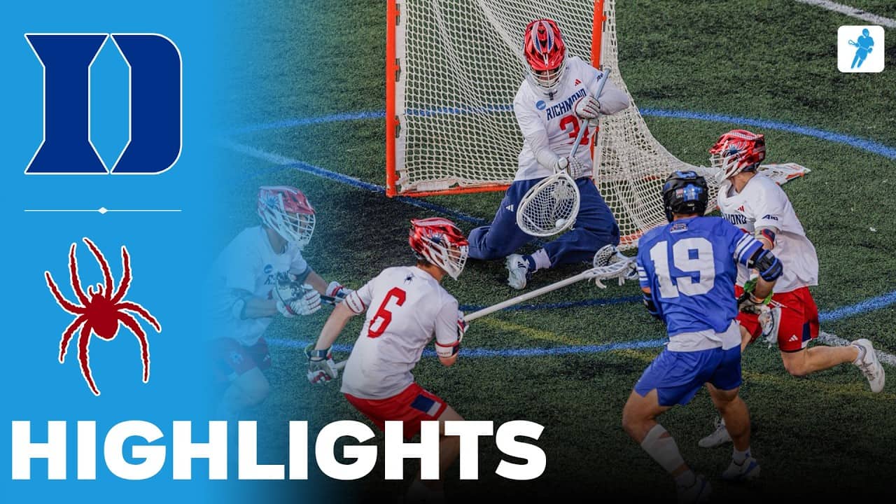 Duke vs Richmond | NCAA College Lacrosse | Highlights - May 09, 2026