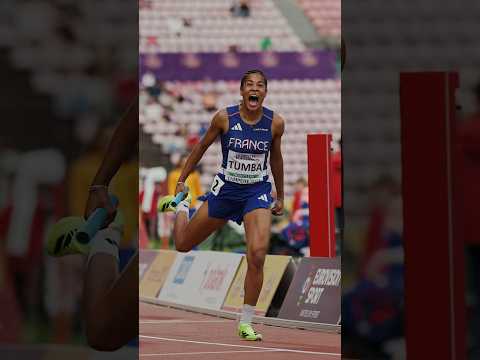 Team France🇫🇷 flies to a European U20 lead and a 4x400gold medal 🏆#Tampere2025