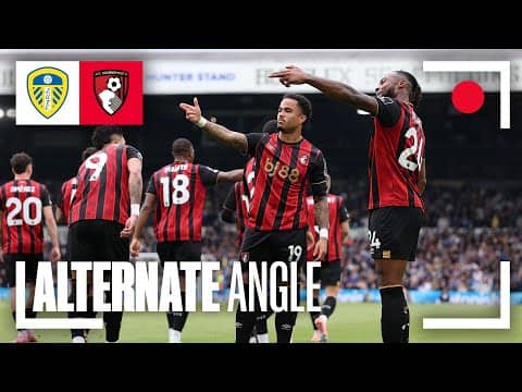 Semenyo stunner & Kroupi’s last minute volley all from pitchside angle | Alt Angle