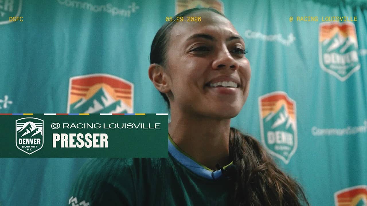 PRESSER with Coach Nick Cushing, Ally Brazier, Abby Smith | DSFC @ Racing Louisville  (1-0)