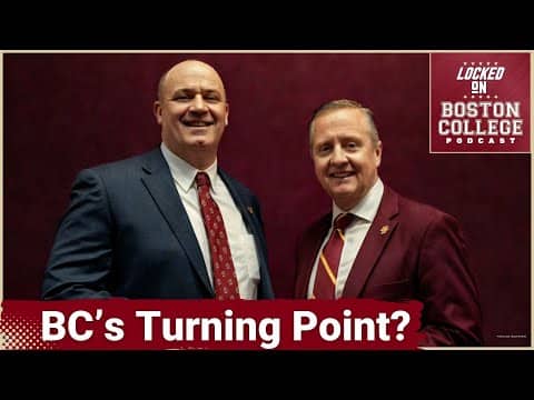 REVOLUTION: Boston College Football GUARANTEES Change With Kenyatta Watson & HUGE Financial Leap