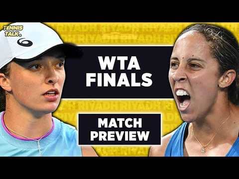 Swiatek vs Keys | WTA Finals 2025 | Tennis Talk Preview & Prediction