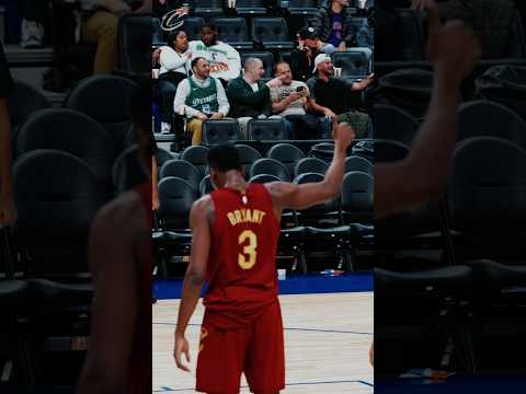 The TB fan club was out in full force last night! #LetEmKnow #Cavs #ThomasBryant #NBA #Shorts