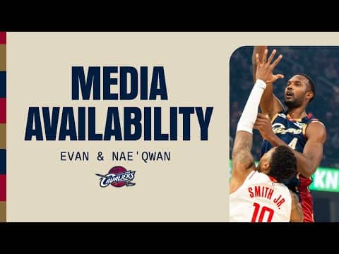 Cavs vs Rockets | Evan Mobley & Nae'Qwan Tomlin Media Availability | 11.19.2025