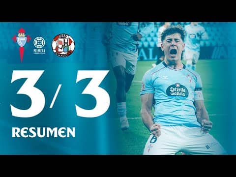 Celta Fortuna vs Zamora CF (3-3) | Resumen | PRIMERA FEDERACIÓN