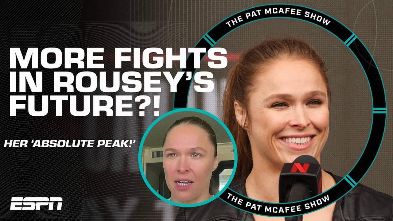 Ronda Rousey on fighting AGAIN after Carano?! 'This is the ABSOLUTE PEAK!’ 🙌 | The Pat McAfee Show