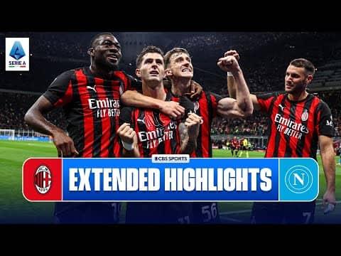Milan vs. Napoli: Extended Highlights | Serie A | CBS Sports Golazo