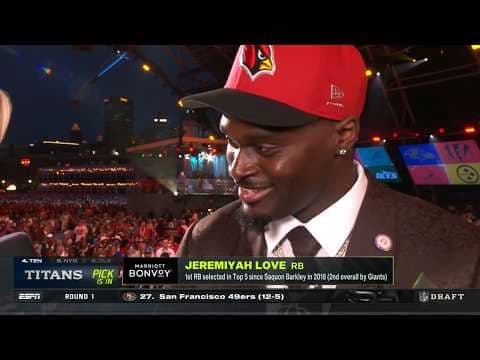 Jeremiyah Love goes No. 3 to Cardinals: SPECIAL THINGS COMING! 💪 | 2026 NFL Draft