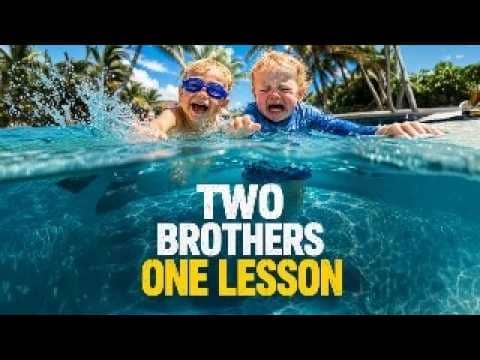 How to Teach Two Very Different Brothers to Swim (At the Same Time)