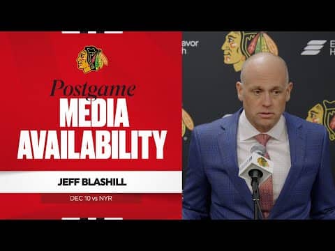 "It was certainly a complete game." | Jeff Blashill Postgame 12.10.25
