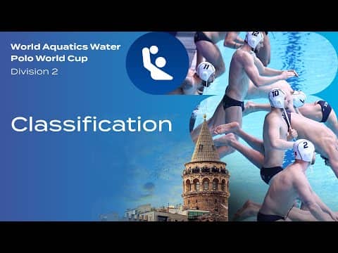 Classification | Men's Water Polo World Cup 2025 | Division 2 | Istanbul