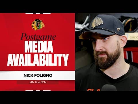 "It's a hard league." | Nick Foligno Postgame 1.12.26