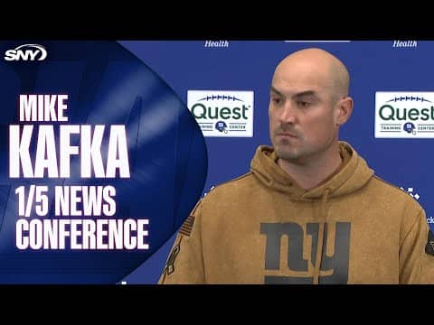 Mike Kafka on future with Giants, expects to interview for head coaching position