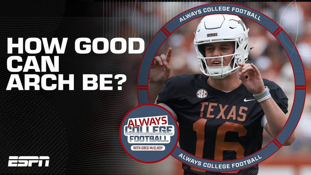 Just how good can Arch Manning be?!