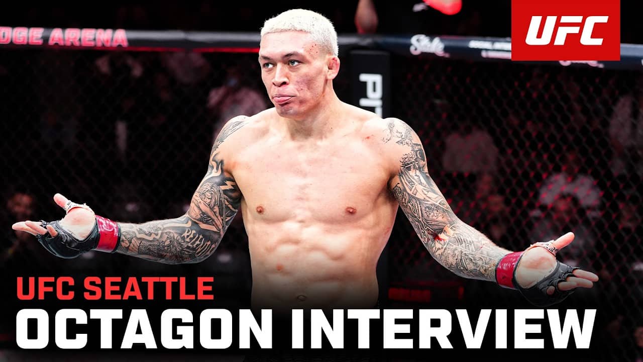 Navajo Stirling Octagon Interview | UFC Seattle