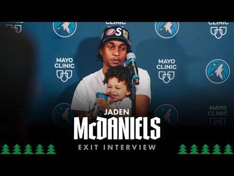 “I Think [This Season] Is Still A Success” | Jaden McDaniels Exit Interview | 05.16.26