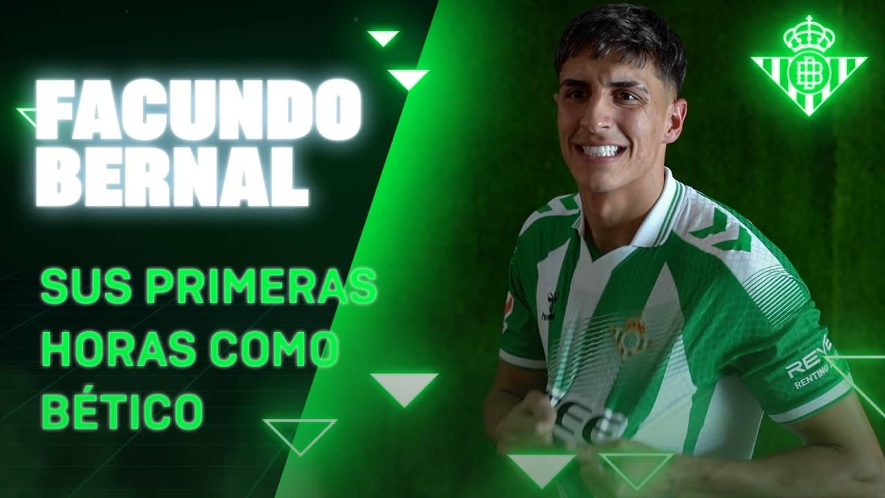Las primeras 24 horas con Facundo Bernal ⏰💚 | Real BETIS Balompié