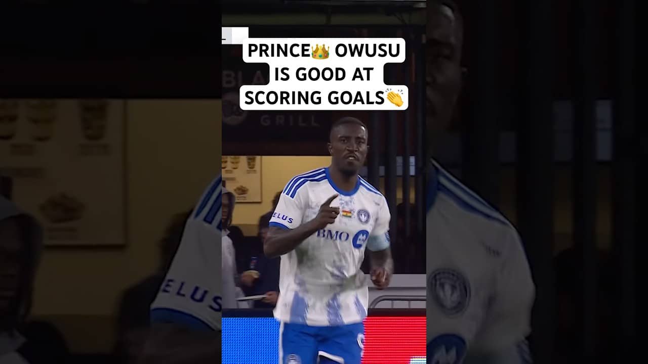 Prince Owusu💪 STRONG FINISH!!