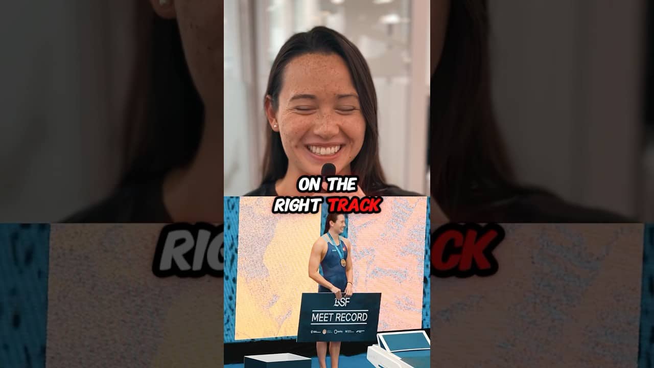 Siobhan Haughey looking toward LA😏