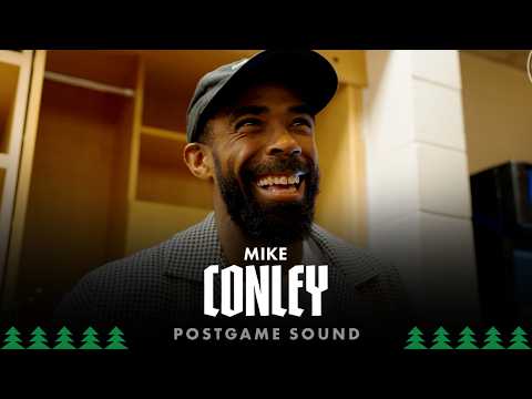 “The Pace That We Played Was Really Good.” | Mike Conley Postgame Sound | 04.10.26