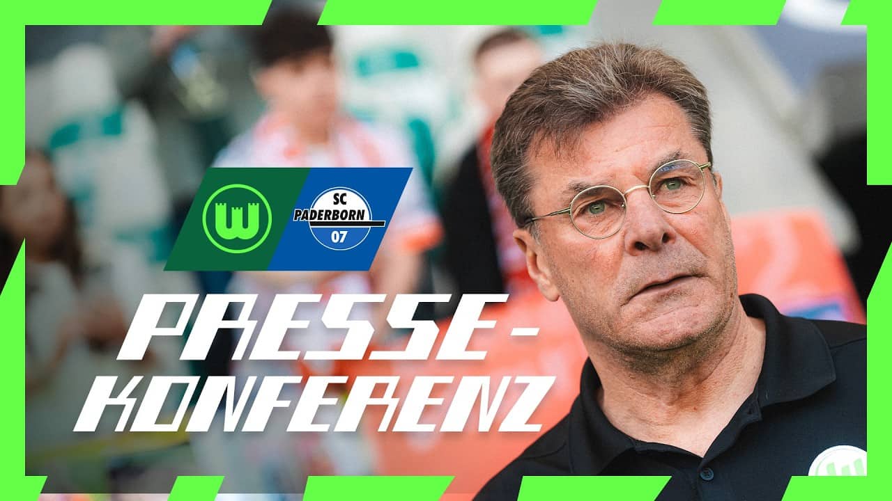 RE-LIVE | PK mit Hecking & Kettemann nach VfL Wolfsburg - SC Paderborn