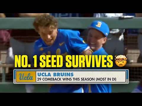 WALK-OFF: Top-seed UCLA SURVIVES NCAA baseball regional elimination