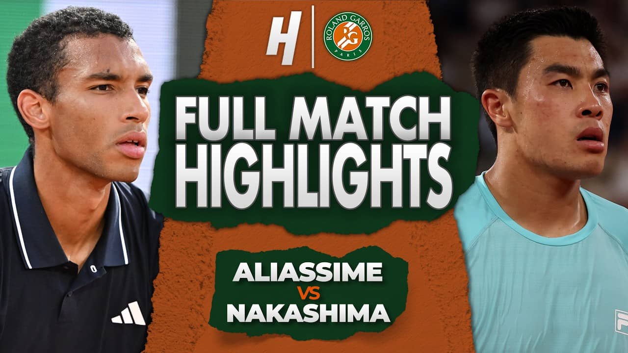 Felix Auger-Aliassime vs Brandon Nakashima - FULL Match Highlights | Round 3 | Roland Garros 2026