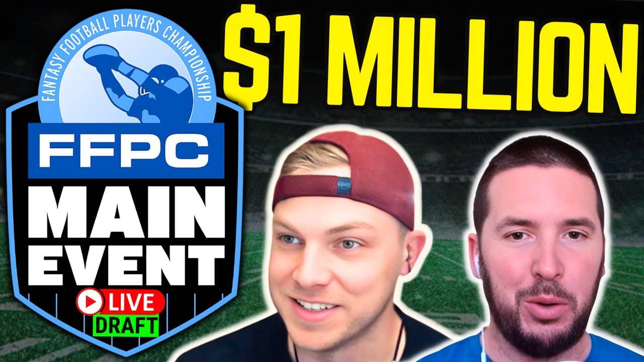 A $1 Million Fantasy Football Draft (FFPC Main Event)