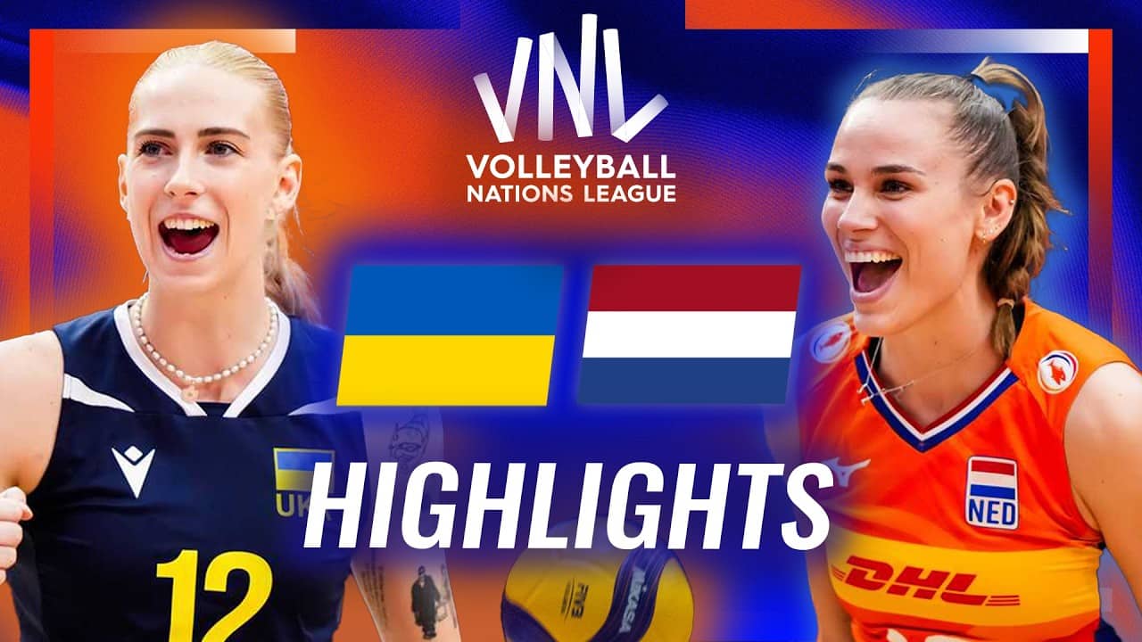 Ukraine 🇺🇦 vs. Netherlands 🇳🇱 - Highlights | Week 2 | Women's VNL 2026