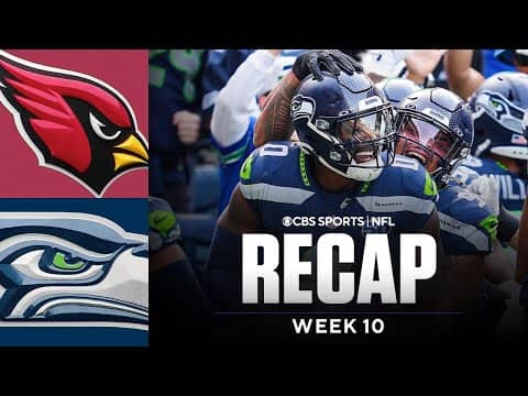 Seahawks' defense DOMINATES Cardinals, improve to 7-2 for first time since 2019 | NFL Week 10 Recap