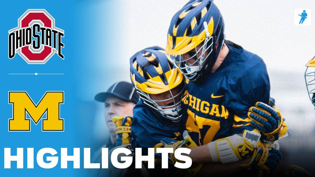 Ohio State vs Michigan | NCAA College Lacrosse | Highlights - April 25, 2026