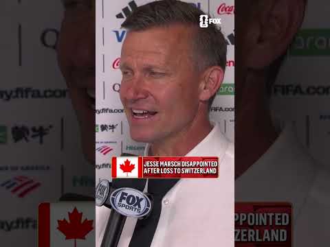Katie Shanahan spoke with Jesse Marsch after Canada fell short of securing home-field advantage