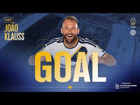 GOAL: João Klauss Scores His First LA Galaxy Goal in the 2nd minute off the Marco Reus Assist