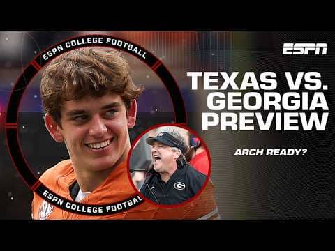 Has Arch Manning SETTLED IN enough to execute Sark's game plan at Georgia? 👀 | The Kickoff