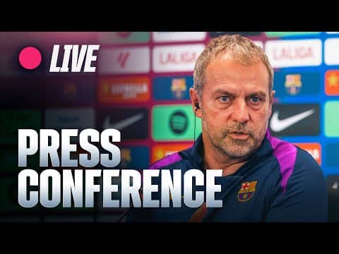 🔴 LIVE | HANSI FLICK PRESS CONFERENCE (FC BARCELONA vs GIRONA ) 🔵🔴